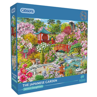 Japanischer Garten 1000-Teile-Puzzle von Gibson 