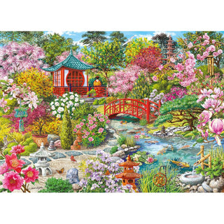 Japanischer Garten 1000-Teile-Puzzle von Gibson 