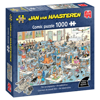 The Cat Pagentry! Jan van Haasteren 1000 brikker