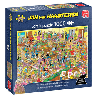 Jan van Haasteren 1000 brikker puslespil The Retirement Home