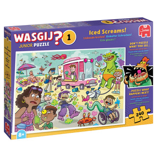 Wasgij Junior 1 Iced Screams med 240 brikker