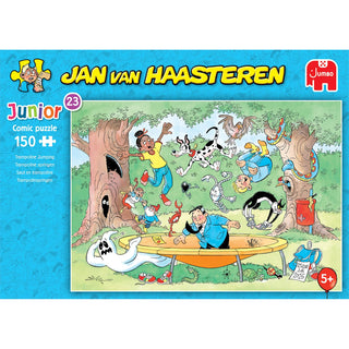 Trampoline Jumping 150 brikker børnepuslespil +5 år fra van Haasteren.