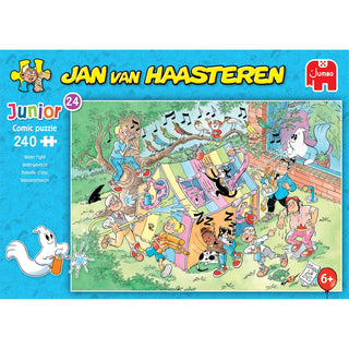 Water Fight 240 brikker børnepuslespil +7 år fra van Haasteren.