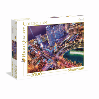 Clementoni 2000 brikker puslespil - Las Vegas
