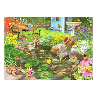 Lily Pond 1000 brikker puslespil fra House of Puzzles