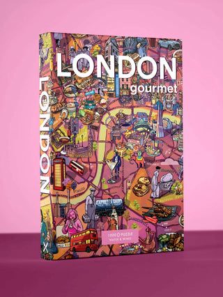 London Gourmet puslespil 1000 brikker Water & Wines