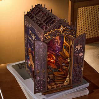 Magic Fantasy Corner Book Nook 185 Piece 3D Puzzle