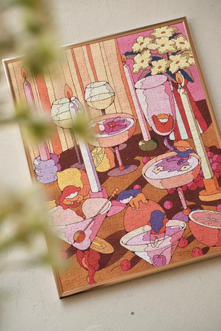 Mellow Room puslespil med 500 brikker fra The Puzzle Theory
