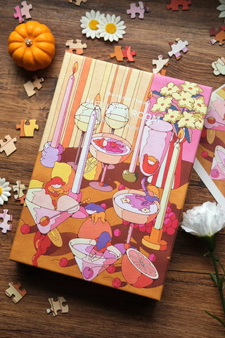 Mellow Room puslespil med 500 brikker fra The Puzzle Theory