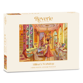 Milliner's Workshop luksuspuslespil 1000 brikker fra Reverie