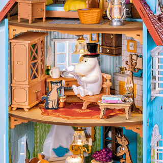 Moomin House Book Nook 441 Pieces 3D Puzzle