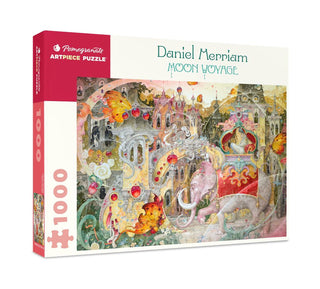 Mondreise-Puzzle mit 1000 Teilen von Pomegranate