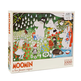 Moomin Blumen-Garten 1000 Teile Puzzle