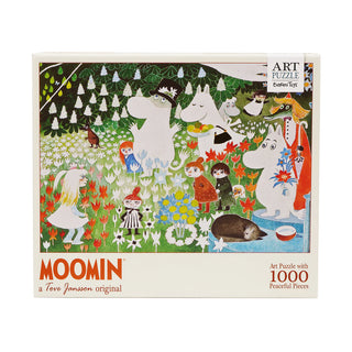 Moomin Blumen-Garten 1000 Teile Puzzle