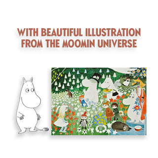 Moomin Blumen-Garten 1000 Teile Puzzle