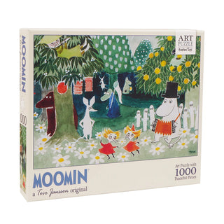 Moomin Music Garden 1000 brikker puslespil