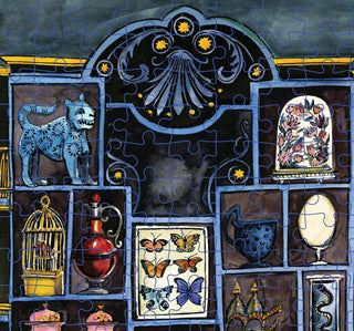 Murder Most Puzzling Death of a Collector 500 brikker puslespil fra Galison