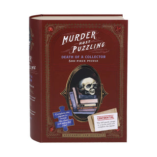 Murder Most Puzzling Death of a Collector 500 brikker puslespil fra Galison