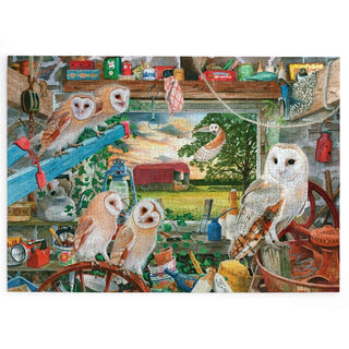 Night Owls puslespil 500 XL brikker fra House of Puzzles.