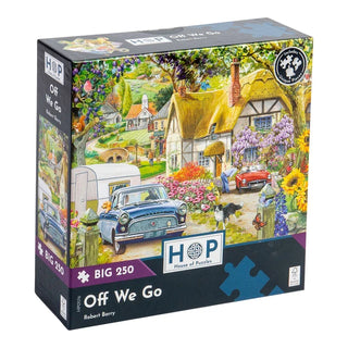 Off We Go puslespil 250 XL brikker fra House of Puzzles
