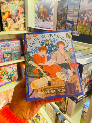 Pride & Prejudice Opening Lines puslespil med 500 brikker | Jane Austen