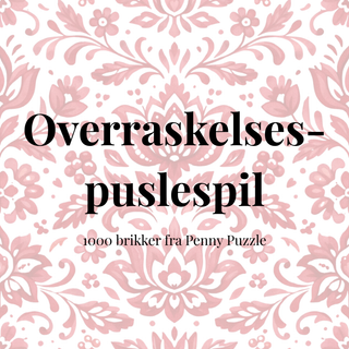 Overraskelsespuslespil med 1000 brikker