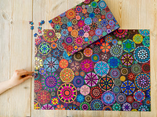 Mosaic Studio 1000 brikker puslespil fra Penny Puzzle