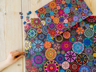 Mosaic Studio 1000 brikker puslespil fra Penny Puzzle