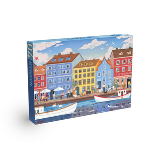 Nyhavn 1000 brikker Københavnpuslespil fra Penny Puzzle