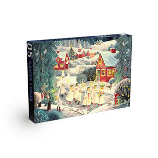 Santa Lucia 500 brikker julepuslespil fra Penny Puzzle