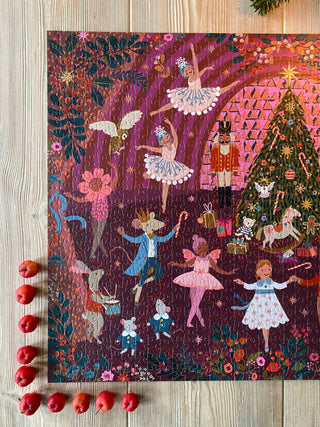 Christmas Ballet 1000 brikker julepuslespil fra Penny Puzzle