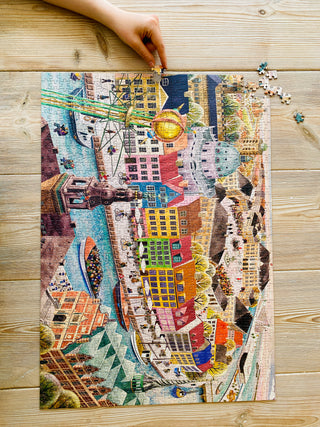 København puslespil Home of a King 1000 brikker fra Penny Puzzle