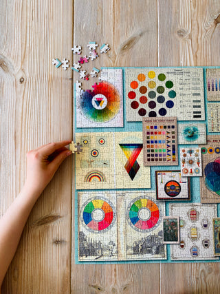 Chromatic Tales 1000 brikker puslespil fra Penny Puzzle