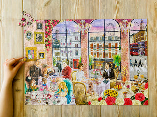 London puslespil Home of High Tea 1000 brikker fra Penny Puzzle