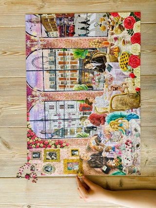 London puslespil Home of High Tea 1000 brikker fra Penny Puzzle