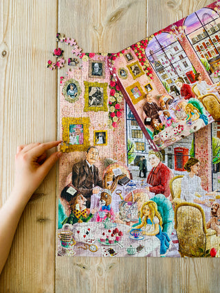 London puslespil Home of High Tea 1000 brikker fra Penny Puzzle