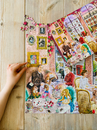 London puslespil Home of High Tea 1000 brikker fra Penny Puzzle