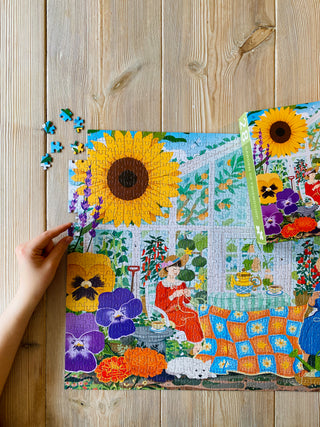 Garden of Friendship 1000 pieces from Penny Puzzle 