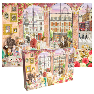 London puzzle Home of High Tea 2000 pieces from Penny Puzzle 
