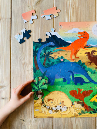 Dino World 100 XL Teile Kinderpuzzle +5 Jahre von Penny Puzzle 