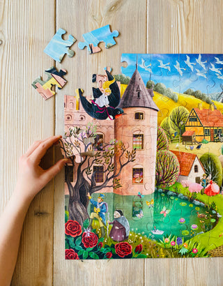 Home of Fairytales 100 XL Teile Kinderpuzzle +5 Jahre von Penny Puzzle 