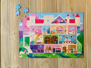 Unicorn Castle 150 XL brikker børnepuslespil +5 år fra Penny Puzzle