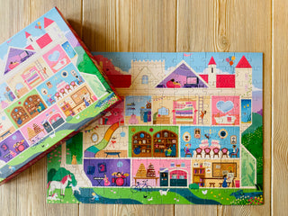 Unicorn Castle 150 XL brikker børnepuslespil +5 år fra Penny Puzzle