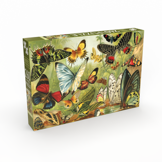 Exotic Butterflies 260 XL piece vintage jigsaw puzzle from Penny Puzzle