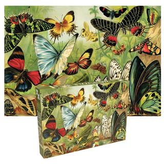 Exotic Butterflies 260 XL piece vintage jigsaw puzzle from Penny Puzzle