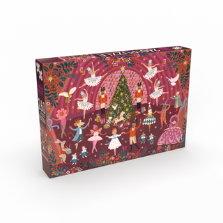 Christmas Ballet 260 XL brikker vintage puslespil fra Penny Puzzle.