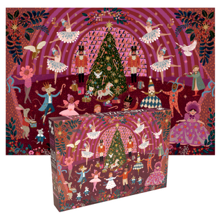 Christmas Ballet 260 XL brikker vintage puslespil fra Penny Puzzle.