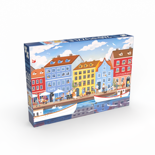 Nyhavn 260 XL brikker puslespil fra Penny Puzzle.