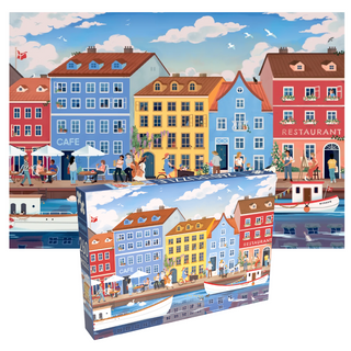 Nyhavn 260 XL brikker puslespil fra Penny Puzzle.