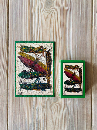 GRASSHOPPERS minipuslespil 99 brikker fra Penny Puzzle.